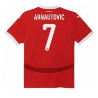 Austria Marko Arnautovic #7 Replica Home Shirt Euro 2024 Short Sleeve